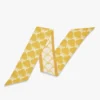 Lauretos Jacquard Petite Scarf in Organic Silk