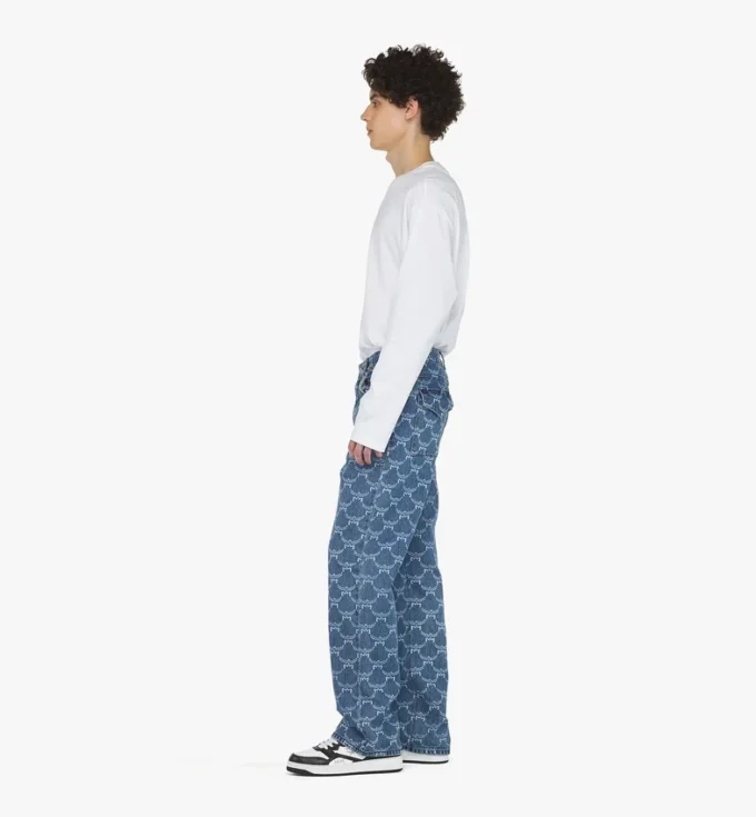 Lauretos Monogram Denim Jeans
