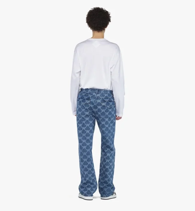 Lauretos Monogram Denim Jeans