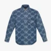 Lauretos Monogram Denim Shirt