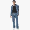 Lauretos Monogram Denim Shirt