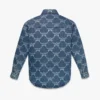 Lauretos Monogram Denim Shirt