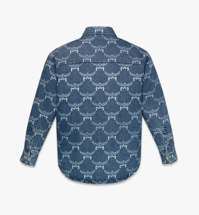 Lauretos Monogram Denim Shirt