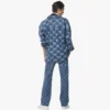 Lauretos Monogram Denim Shirt