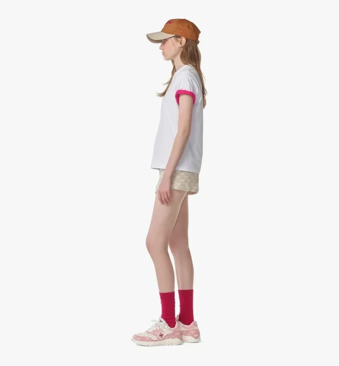 Logo Print T-Shirt in Organic Cotton