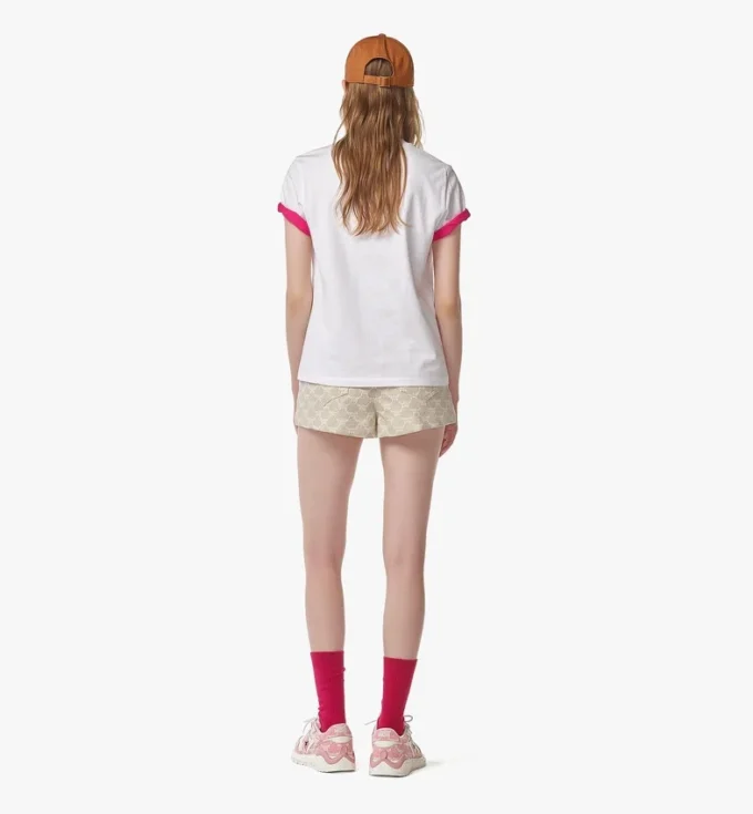 Logo Print T-Shirt in Organic Cotton