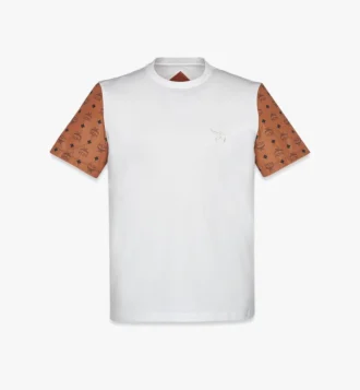 Logo T-Shirt in Organic Cotton and Monogram Econyl®
