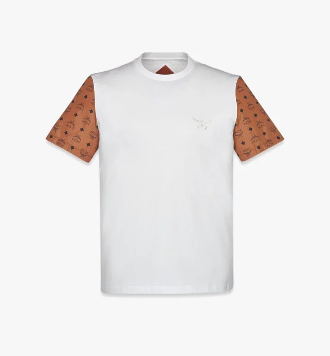 Logo T-Shirt in Organic Cotton and Monogram Econyl® Logo T-Shirt in Organic Cotton and Monogram Econyl®