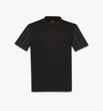 Logo T-Shirt in Organic Cotton and Monogram Econyl®