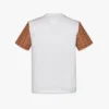 Logo T-Shirt in Organic Cotton and Monogram Econyl® Logo T-Shirt in Organic Cotton and Monogram Econyl®