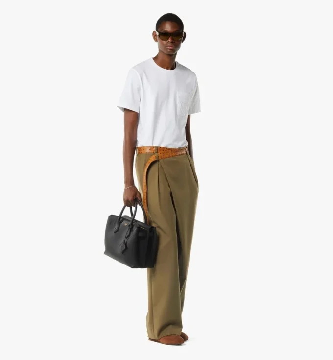 Milla Tote in Grained Leather