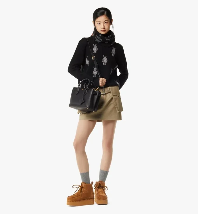 Milla Tote in Grained Leather