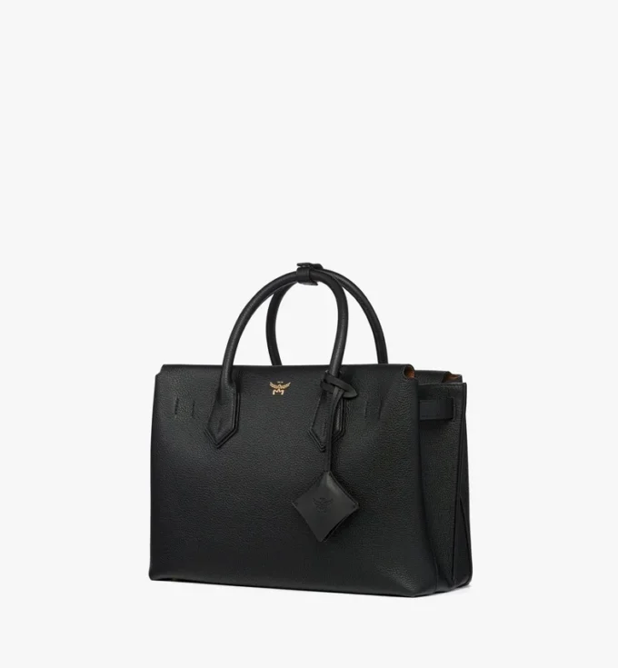 Milla Tote in Grained Leather