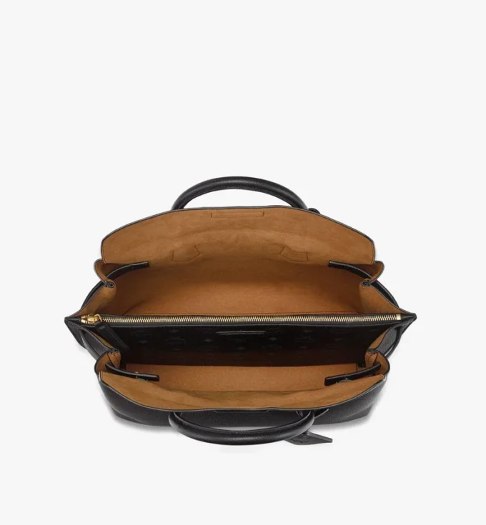 Milla Tote in Grained Leather