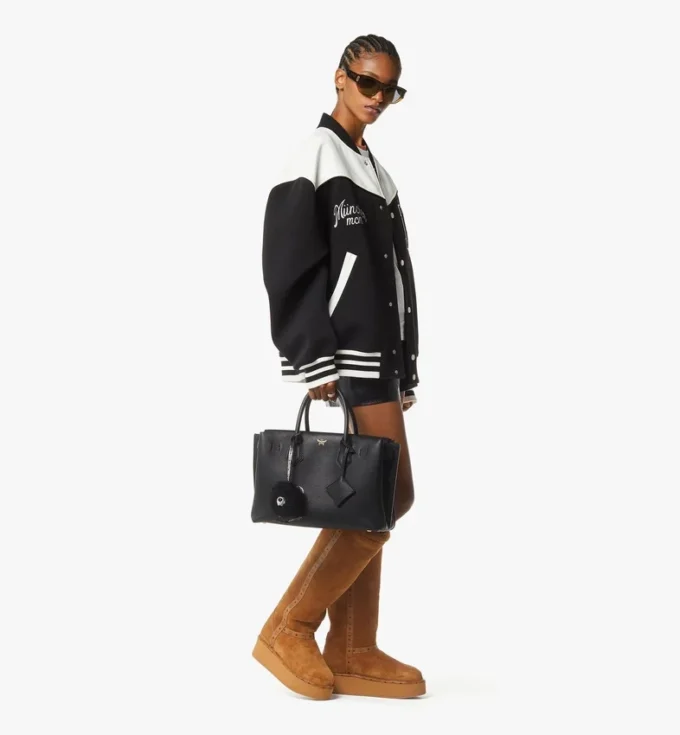 Milla Tote in Grained Leather