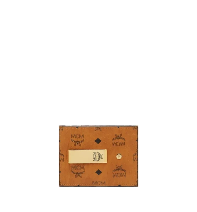 Money Clip Card Case in Visetos Original Money Clip Card Case in Visetos Original