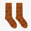 Monogram Knit Socks