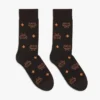 Monogram Knit Socks