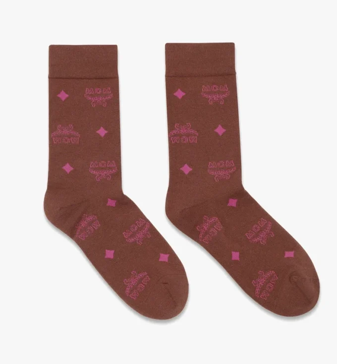 Monogram Knit Socks Monogram Knit Socks