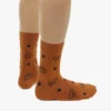 Monogram Knit Socks