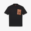 Monogram Patch Pocket T-Shirt in Organic Cotton