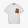 Monogram Patch Pocket T-Shirt in Organic Cotton