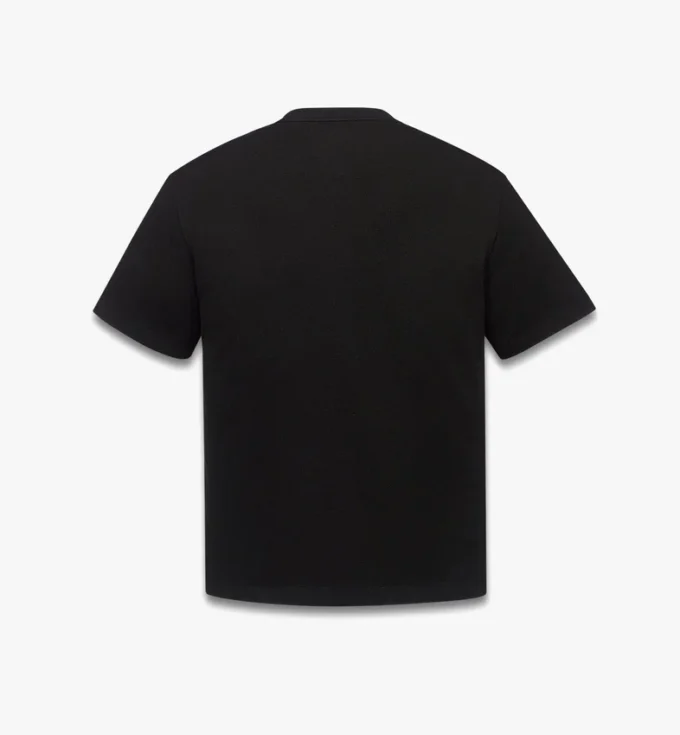 Monogram Patch Pocket T-Shirt in Organic Cotton