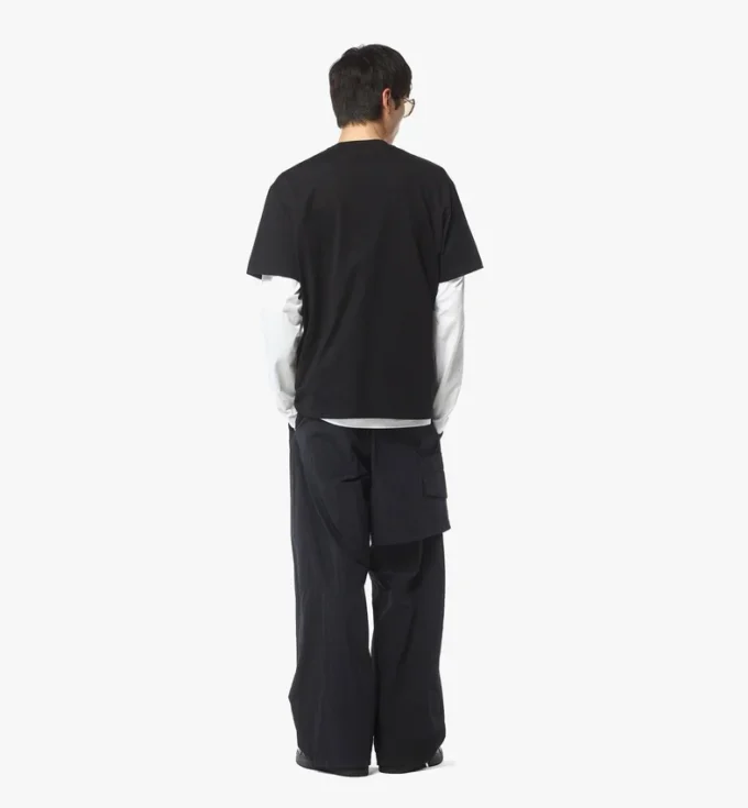 Monogram Patch Pocket T-Shirt in Organic Cotton