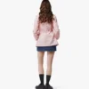 Monogram Print Hooded Windbreaker in Recycled Nylon