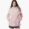 Monogram Print Hooded Windbreaker in Recycled Nylon