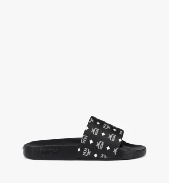 Monogram Print Rubber Slides
