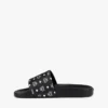 Monogram Print Rubber Slides Monogram Print Rubber Slides