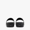 Monogram Print Rubber Slides Monogram Print Rubber Slides