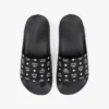 Monogram Print Rubber Slides Monogram Print Rubber Slides