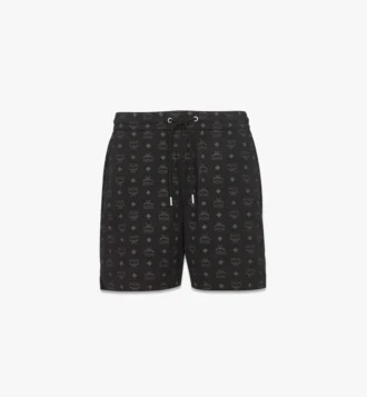 Monogram Print Shorts in Econyl®
