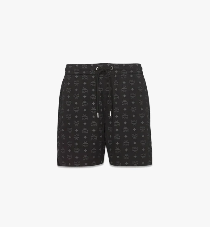 Monogram Print Shorts in Econyl®