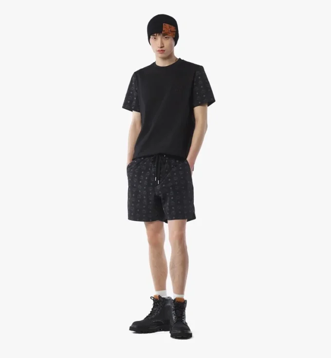 Monogram Print Shorts in Econyl®