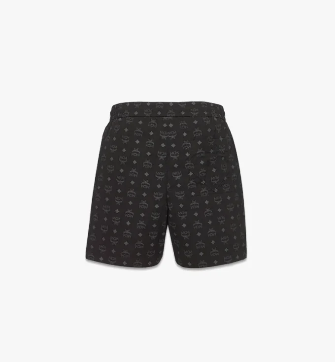 Monogram Print Shorts in Econyl®