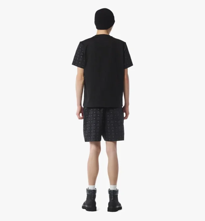 Monogram Print Shorts in Econyl®