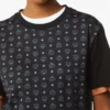 Monogram Print T-Shirt in Organic Cotton