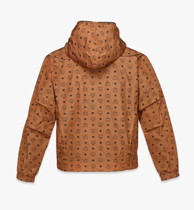 Monogram Print Windbreaker in Econyl®