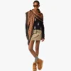 Monogram Shawl in Wool-Silk Jacquard Monogram Shawl in Wool-Silk Jacquard