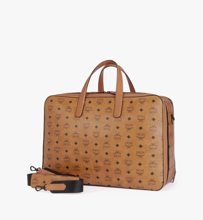 Ottomar Garment Bag in Visetos Ottomar Garment Bag in Visetos