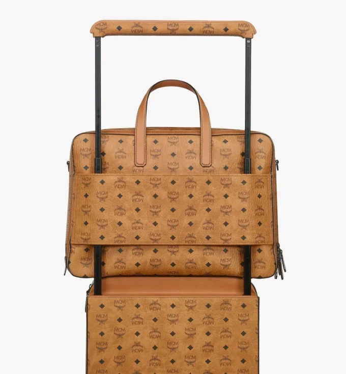 Ottomar Garment Bag in Visetos Ottomar Garment Bag in Visetos