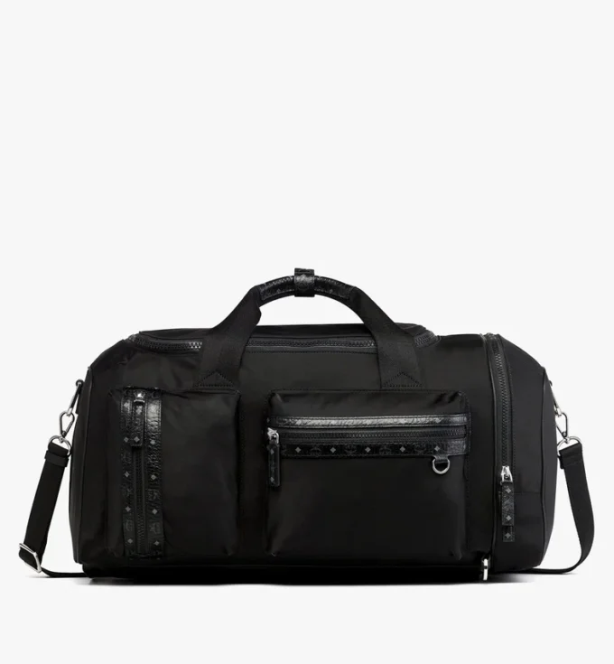 Ottomar Weekender Backpack in Econyl® and Leather