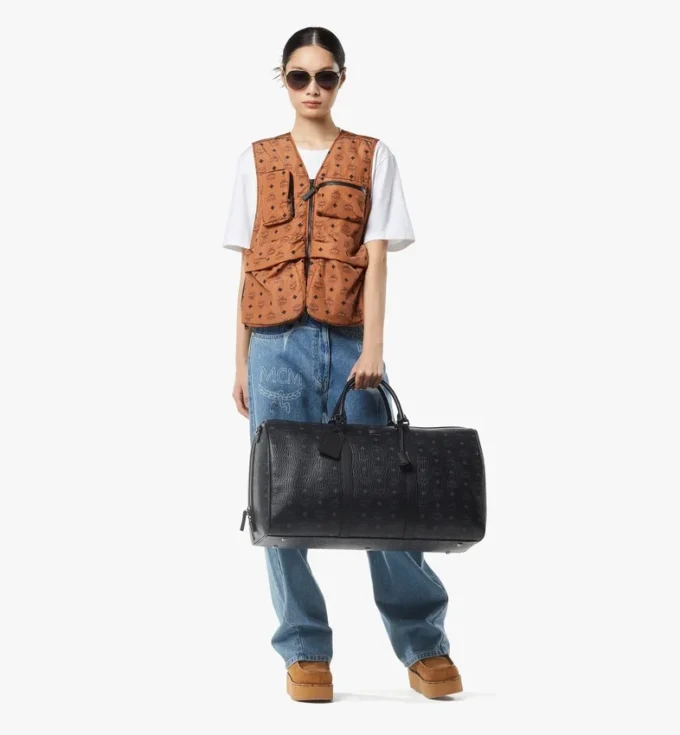 Ottomar Weekender Bag in Visetos