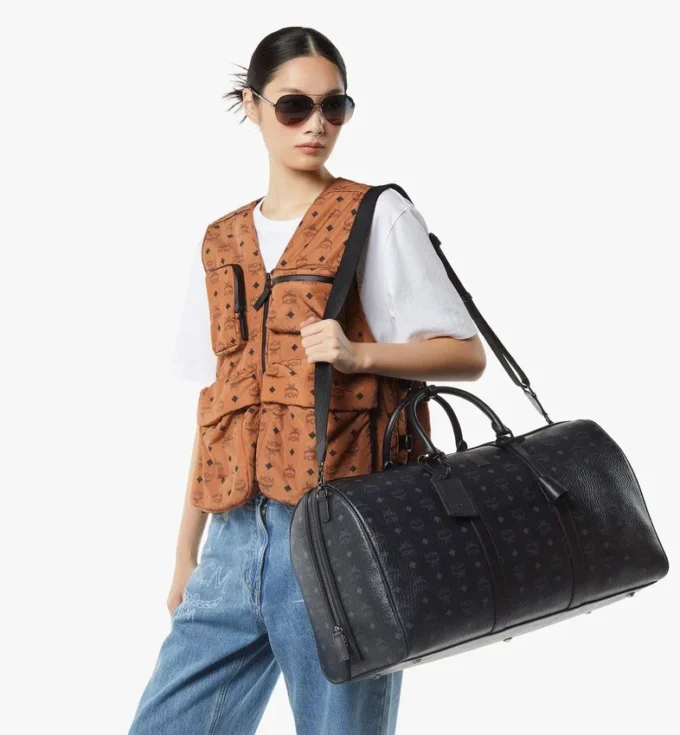 Ottomar Weekender Bag in Visetos