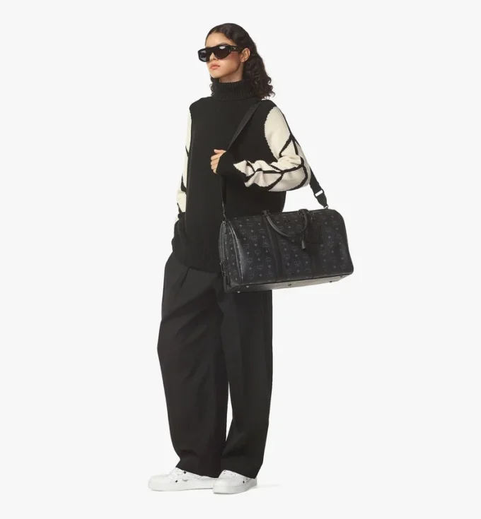 Ottomar Weekender Bag in Visetos