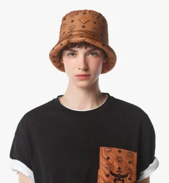 Padded Bucket Hat in Monogram Print Econyl® Padded Bucket Hat in Monogram Print Econyl®