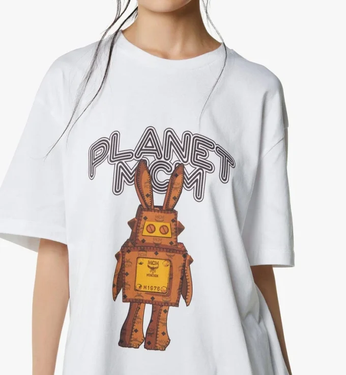 Planet Mcm Rabot T-Shirt in Organic Cotton Planet Mcm Rabot T-Shirt in Organic Cotton